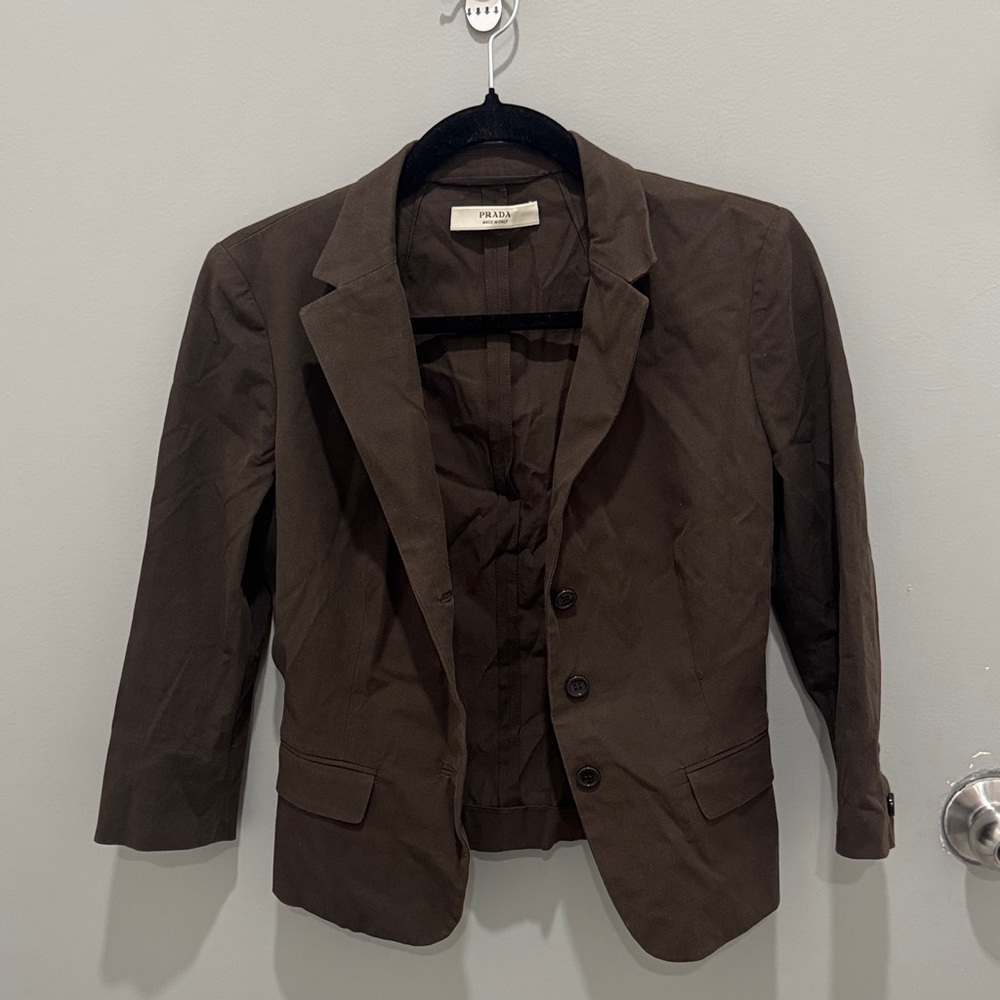 Prada Dark Brown Jacket